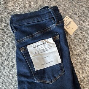 Good American High Rise Blue Jeans Classic Style